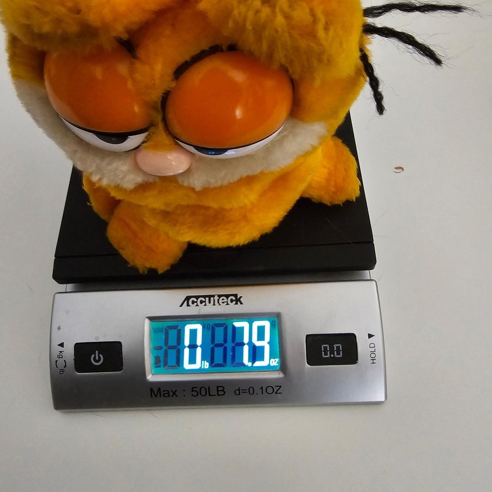 Dakin Garfield Plush 7" Orange Striped Vintage 80s Retro Collectible Toy - Picture 8 of 10
